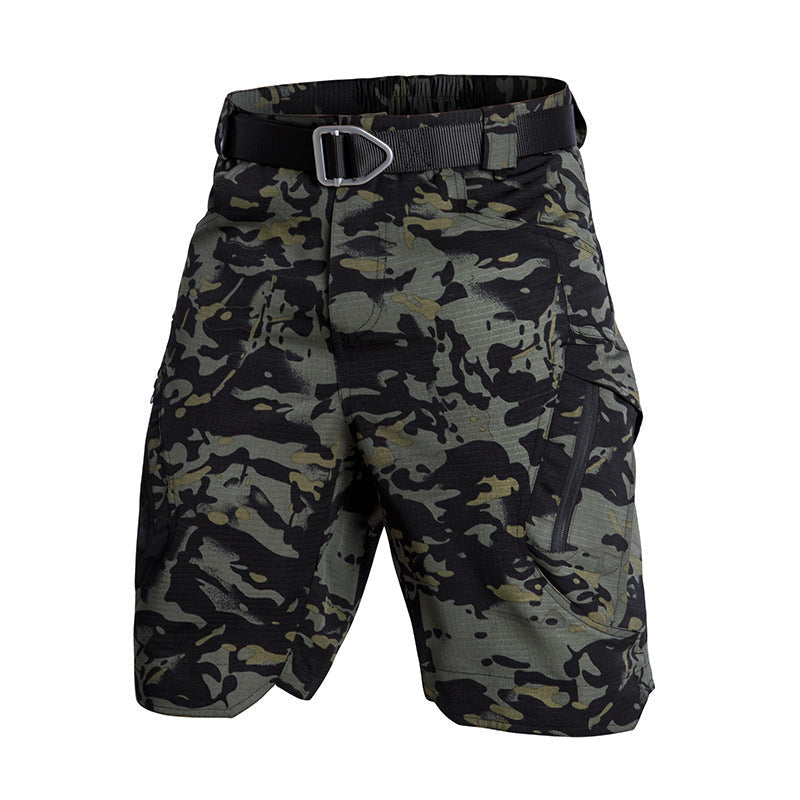 Comfortable Women's Cargo Shorts with Elastic Waistband