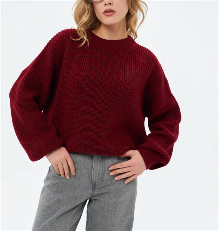 Cozy Large Cable Knit Sweater