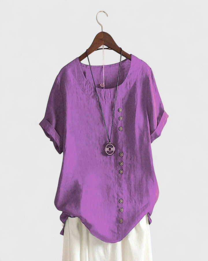 Soft Casual Short Sleeve Top