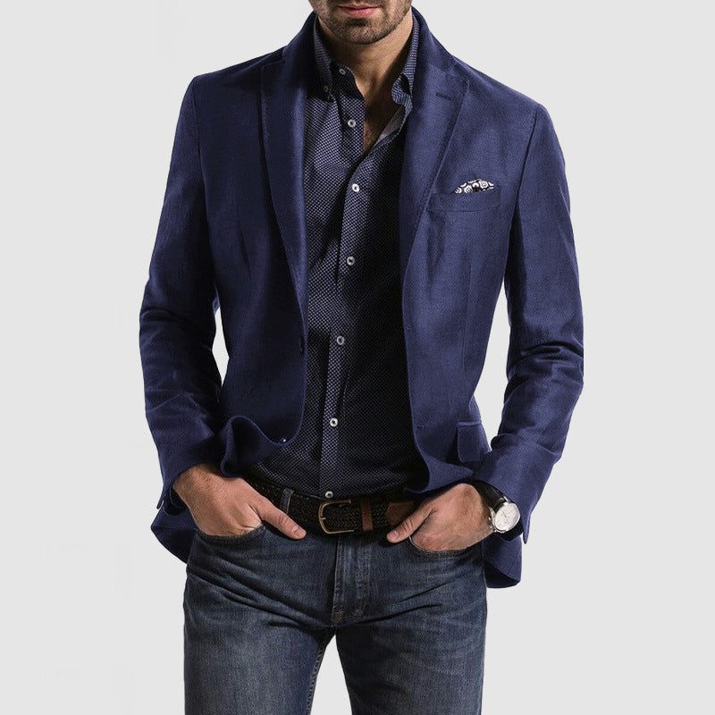 Slim Fit Men's Business Blazer