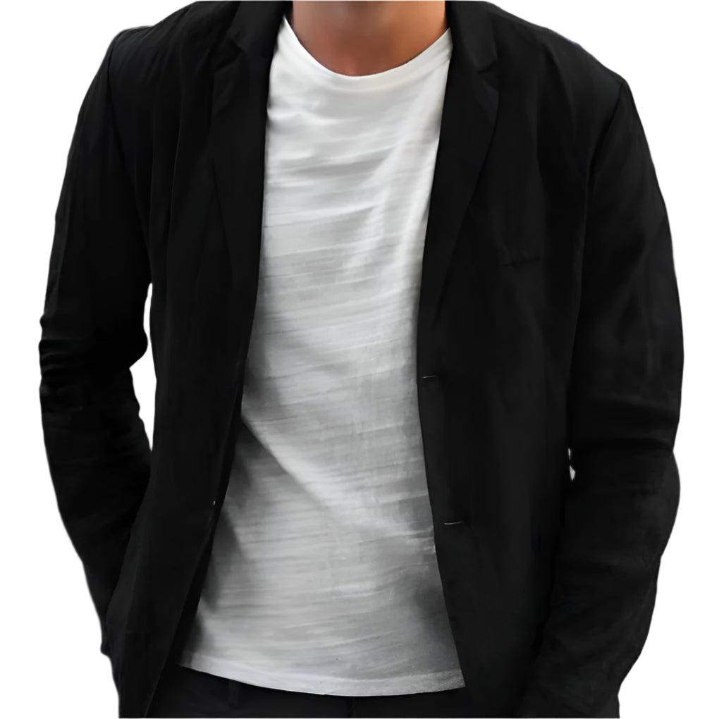 Stylish Men's Summer Linen Blazer Jacket