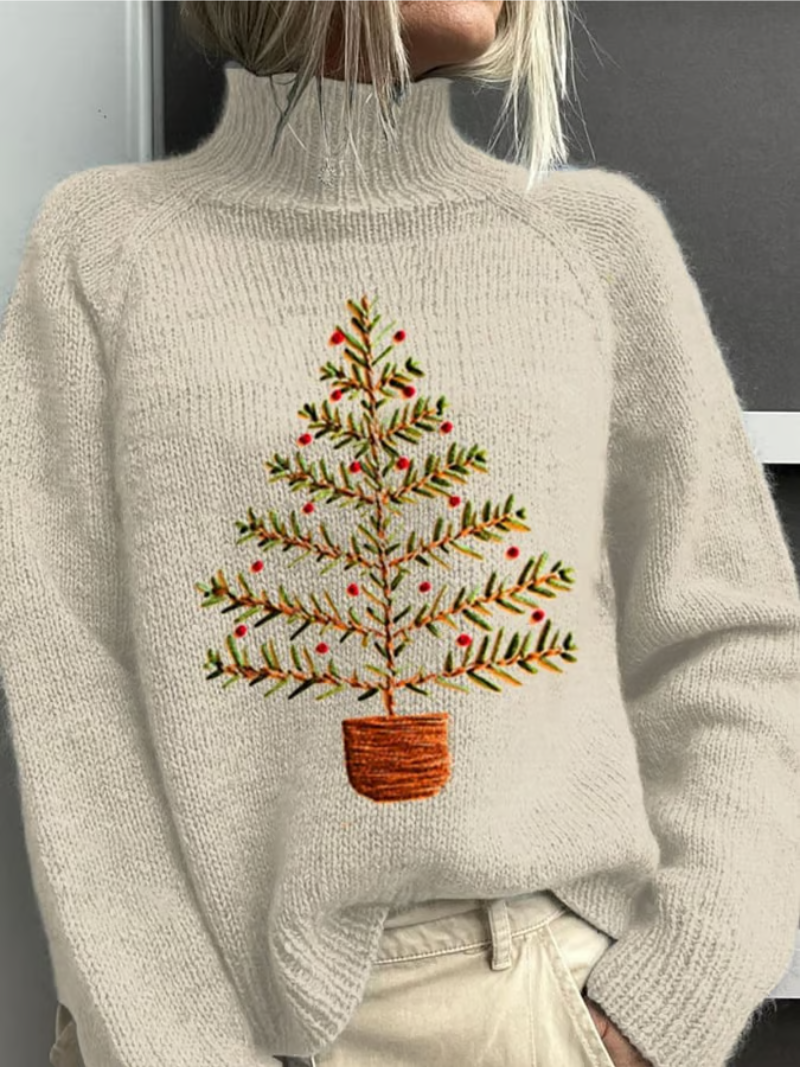 Traditional Holiday Crew Sweater - Olytrend