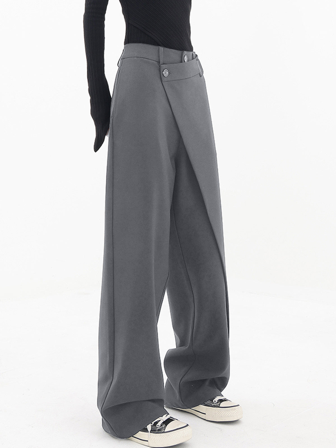 Relaxed Fit Casual Trousers