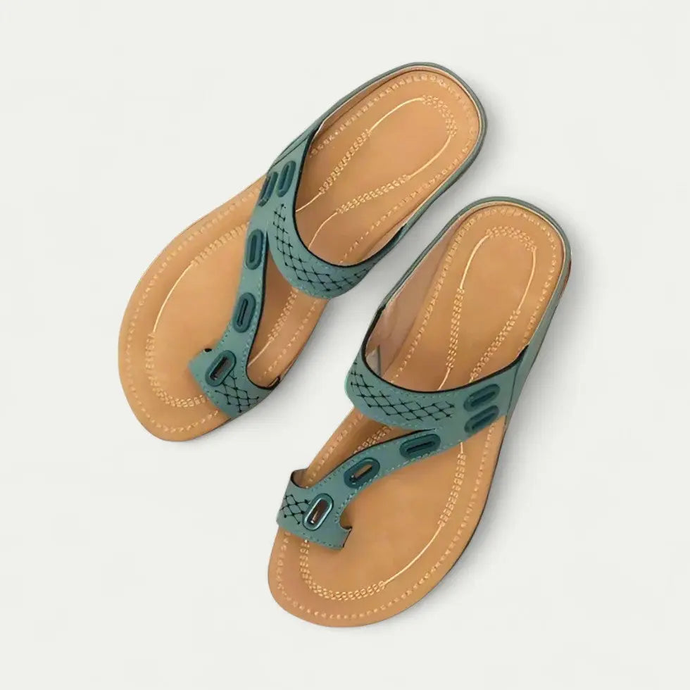 Soft Women's Slide Sandals - Comfortable Flat Shoes