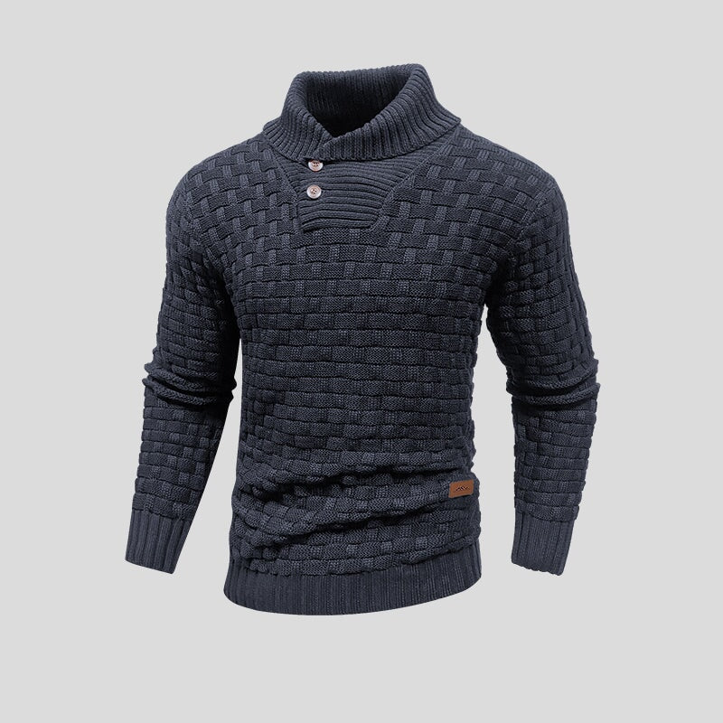Men's Soft Crew Neck Knitted Sweater