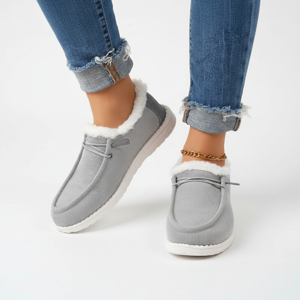 Plüschgefütterte Winter-Schuhe - Elvira