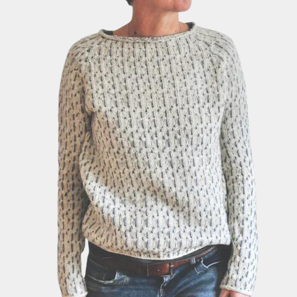 Comfy Casual Boat Neck Sweater - Nocini