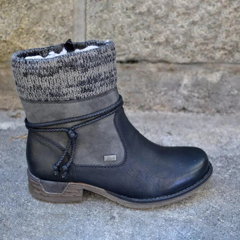 Comfortable Ankle Boots for Women - Warm Winter Shoes