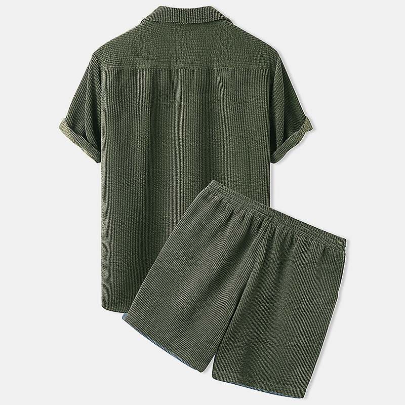Casual Breathable Men's Summer Outfit Set