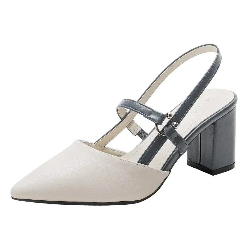 Elegant High Heel Slingbacks