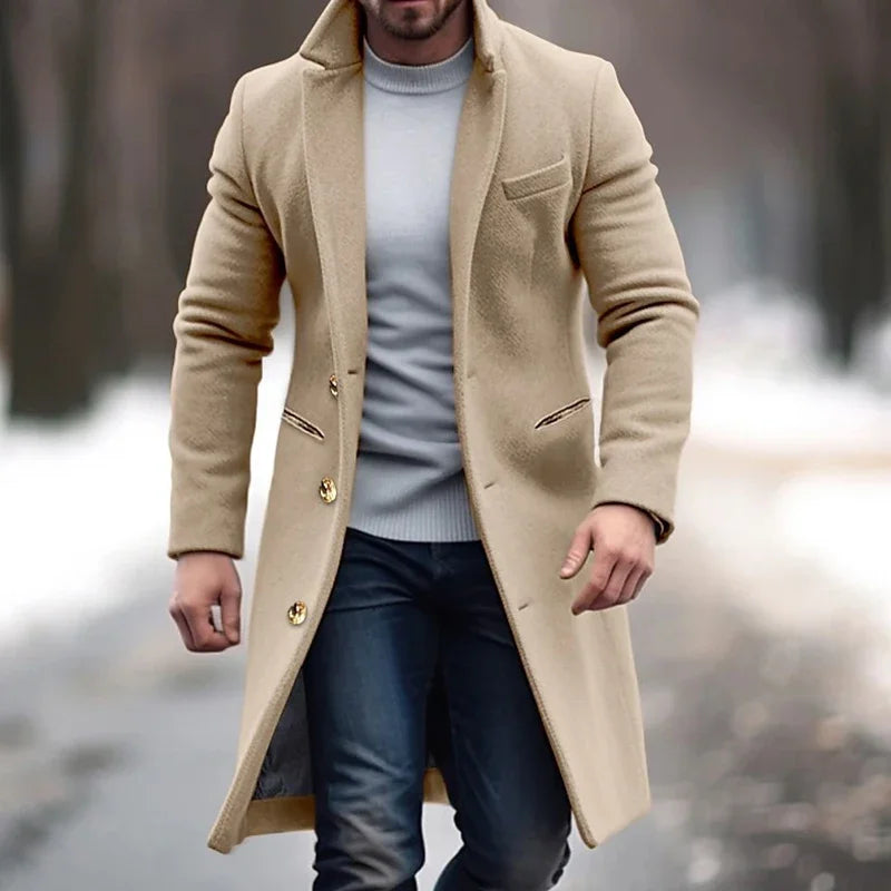 Classic Fit Mens Coat