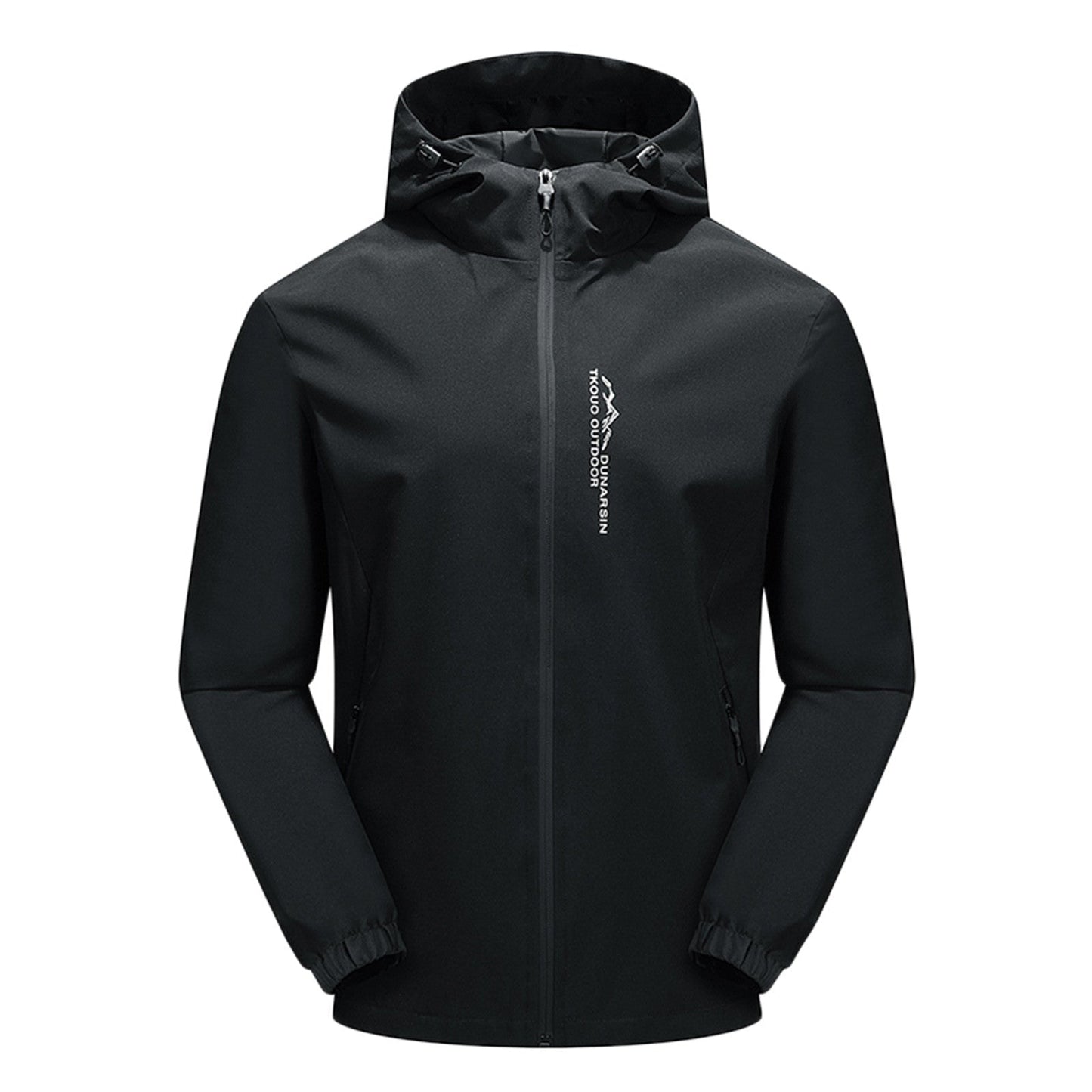 Waterproof Men's Hooded Softshell Jacket Regular Fit