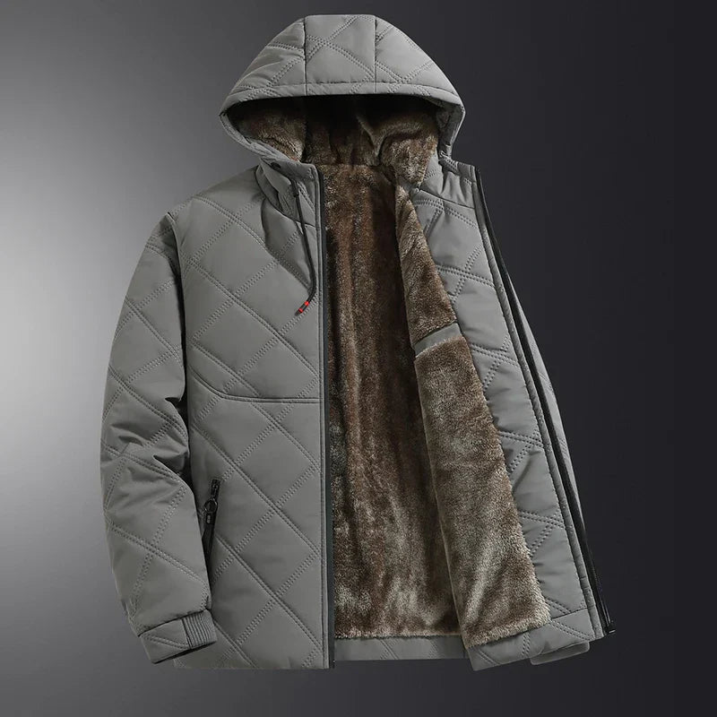 Casual Quilted Parka Jacket