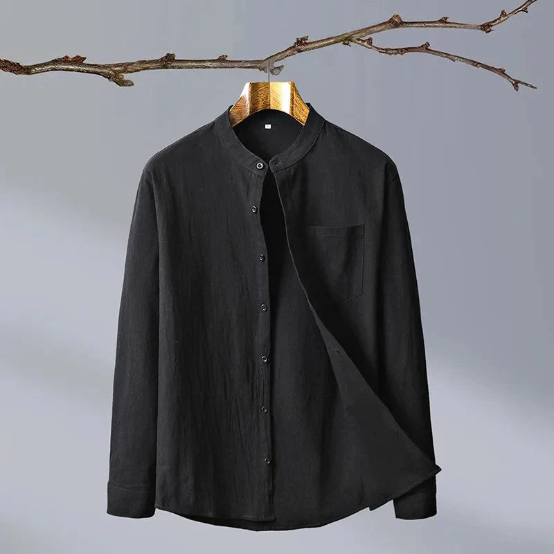 Comfortable Loose Fit Casual Men's Shirt – Lightweight Breathable