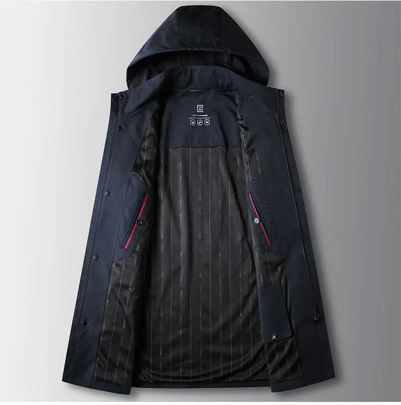 Waterproof Quater Zip Windbreaker Jacket