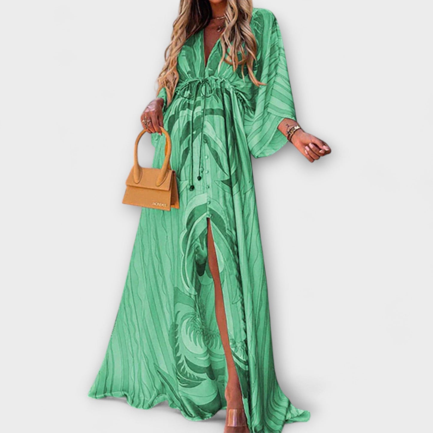 Colorful All Occasion Fabric Dress