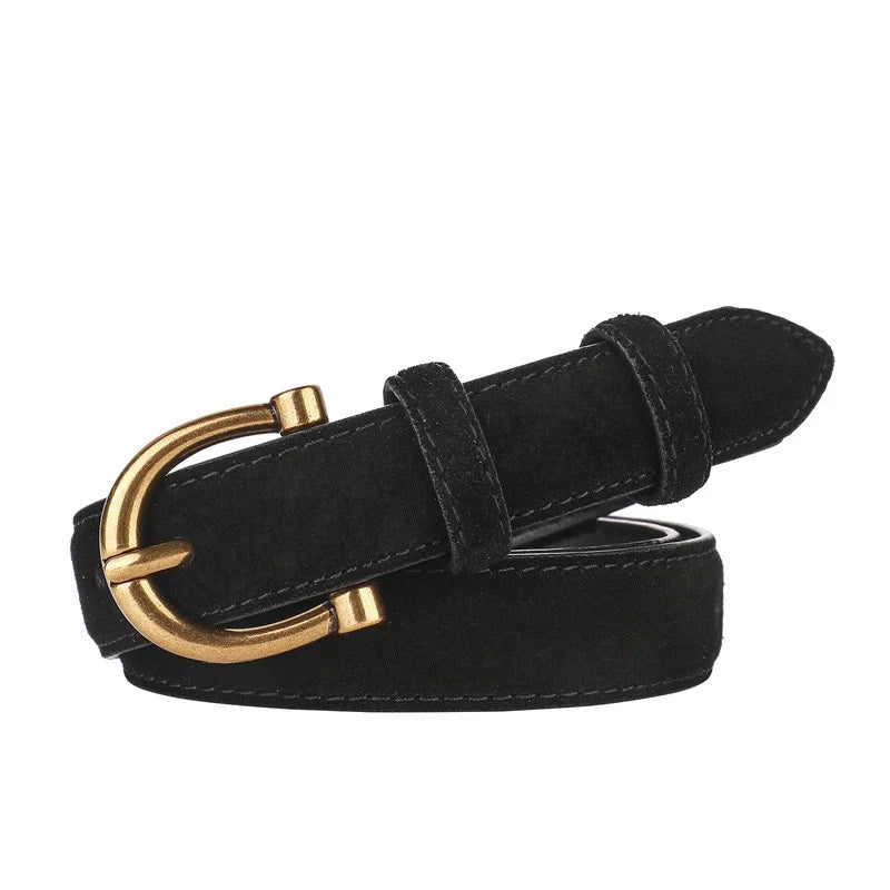 Flexible Waist Belt | Gold Tone Ladies Belt