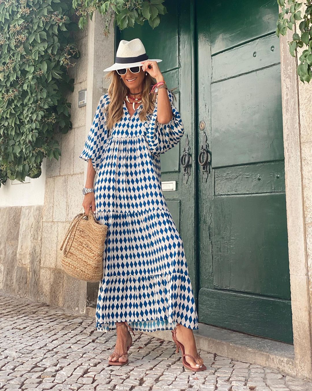 Vibrant Floral Maxi Dress for Women