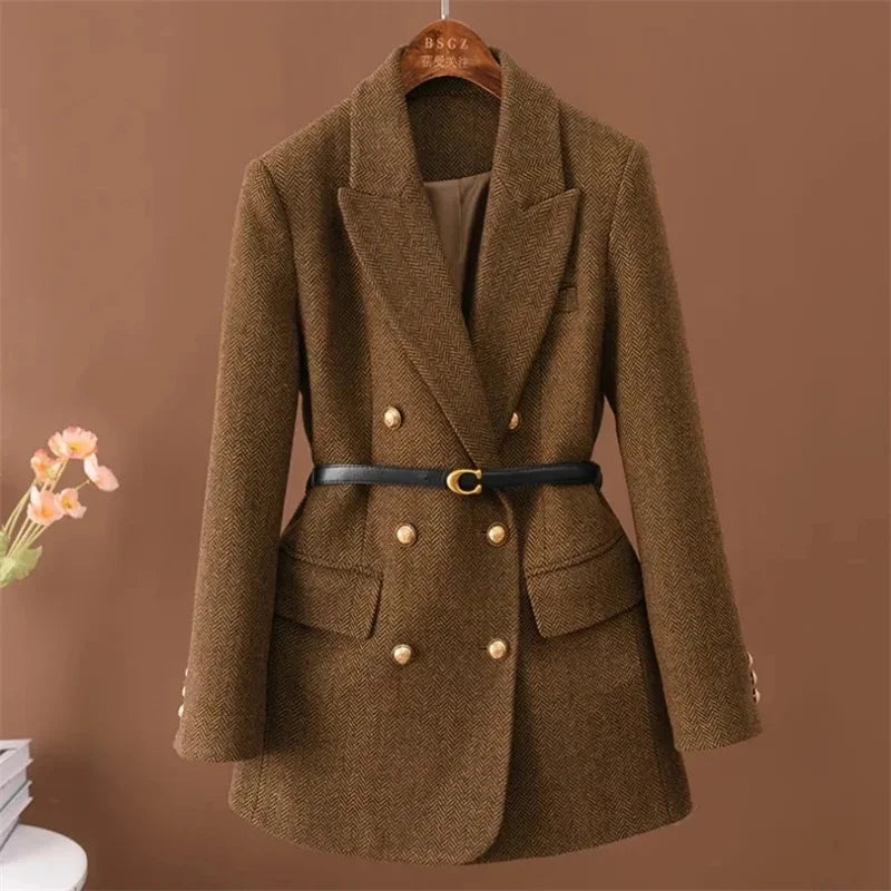 Classic Wool Blazer | Tailored Fit Jacket