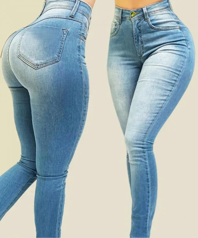Classic Fit High Waist Women's Jeans