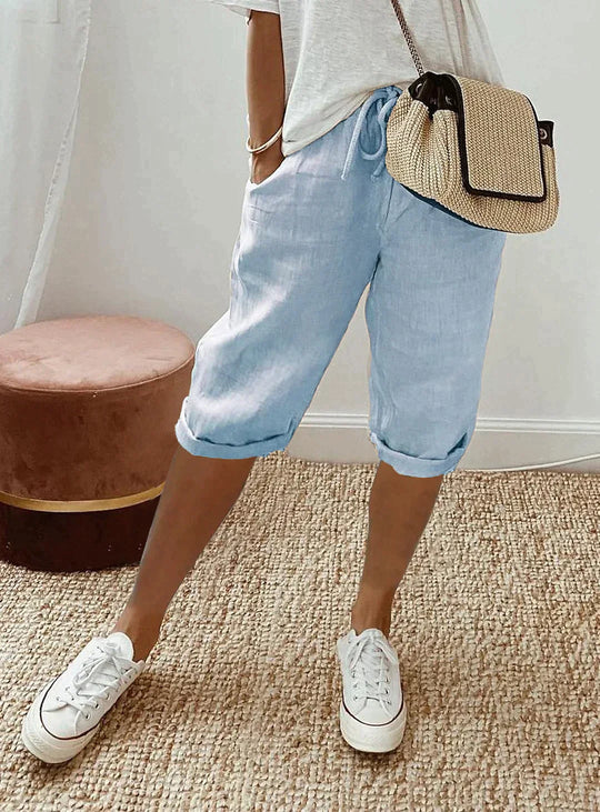 Lightweight Women's Linen Summer Pants