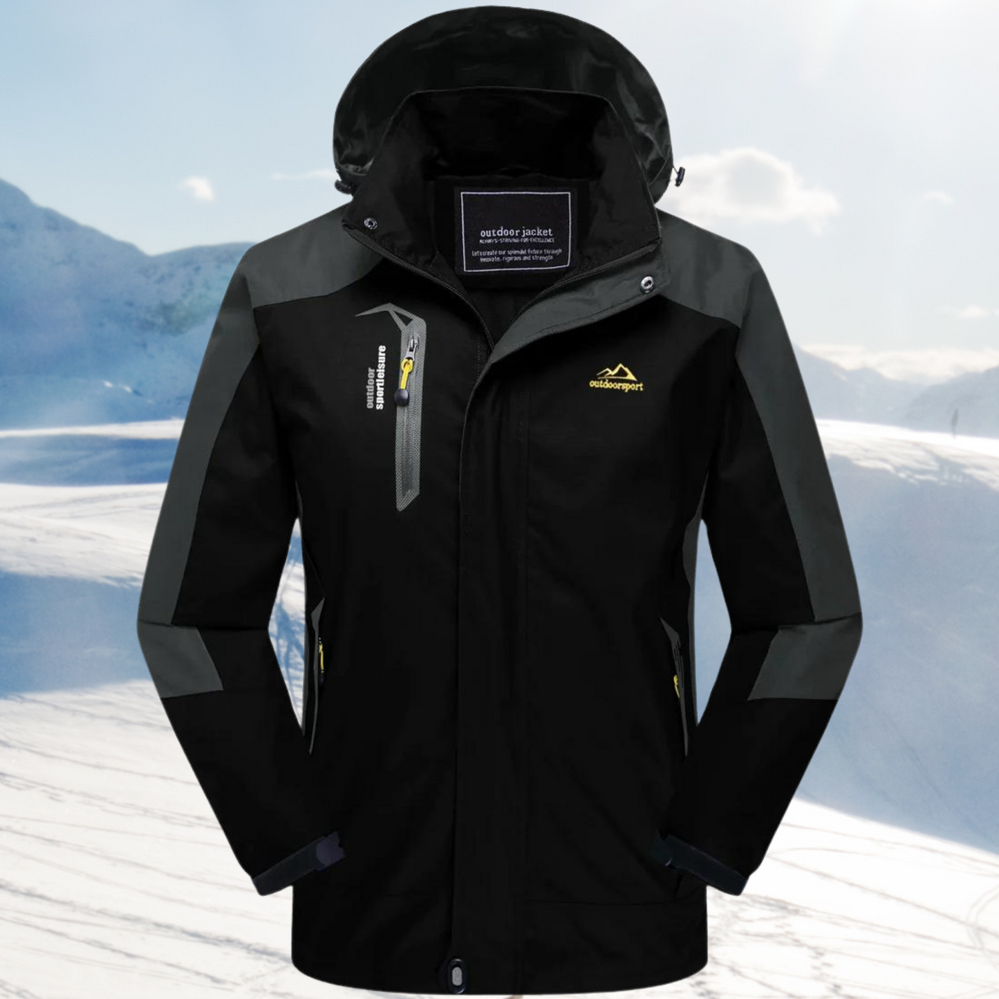 Waterproof Men's Snow Jacket - Nocini