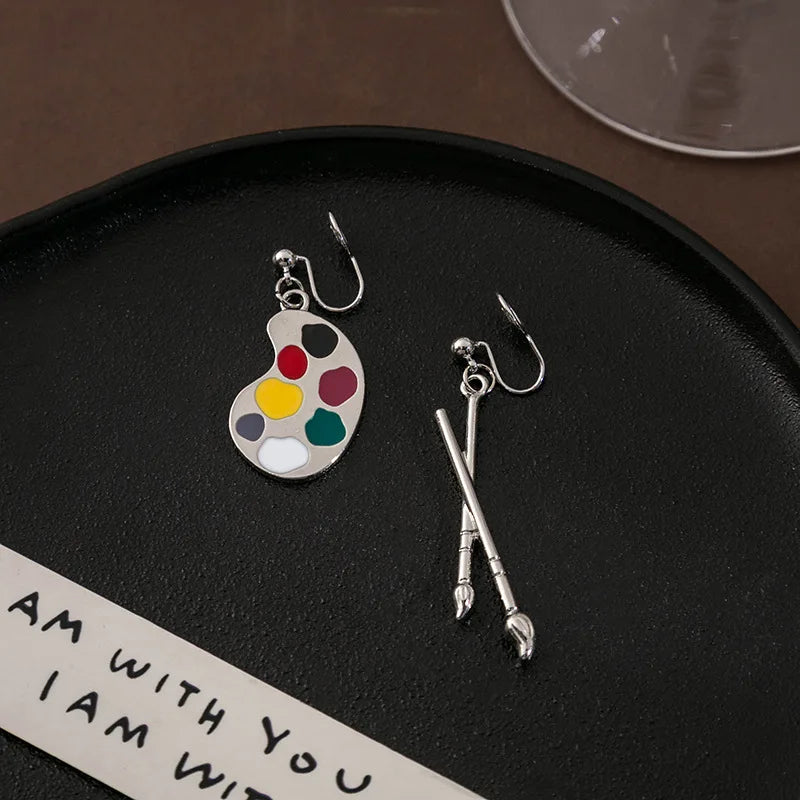Chic Drop Pendant Earrings