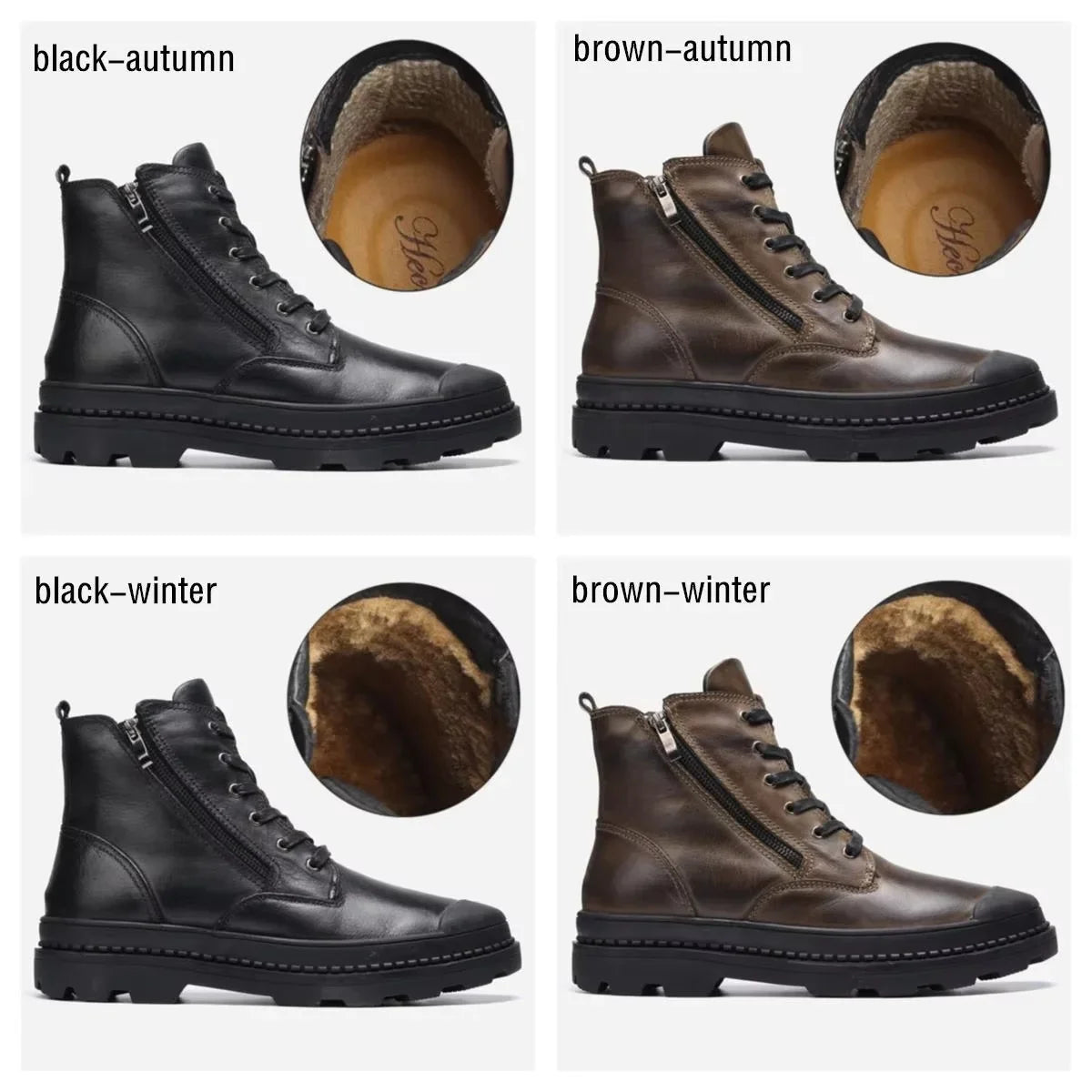Classic Brown Ankle Boots