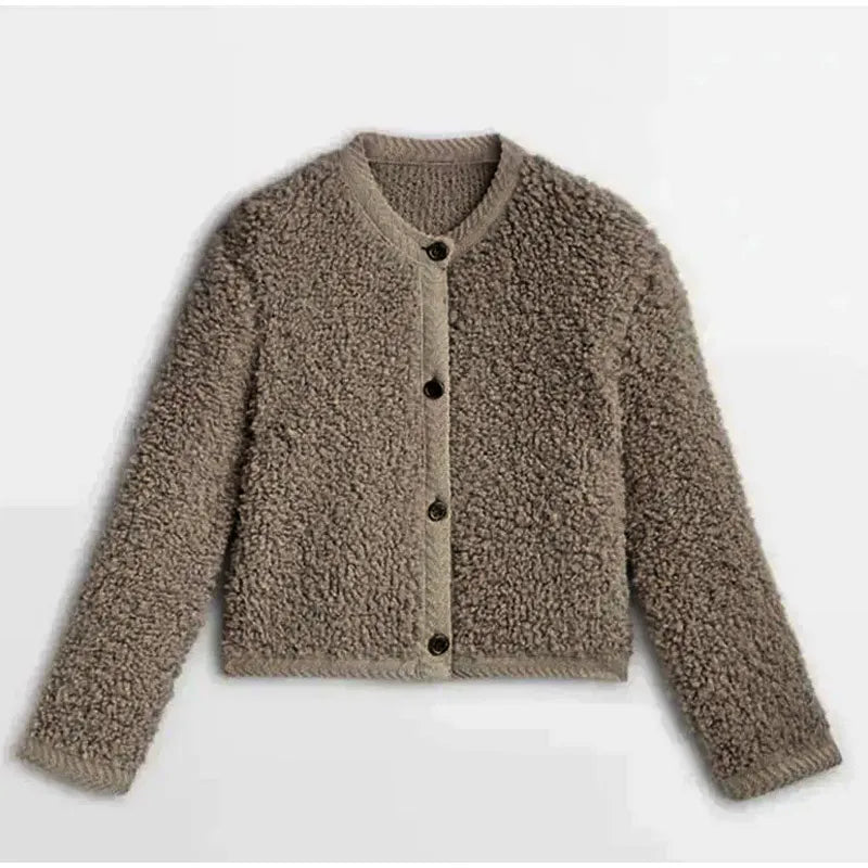 Plush Women's Parka Coat Oversized Soft Faux Fur Jacket