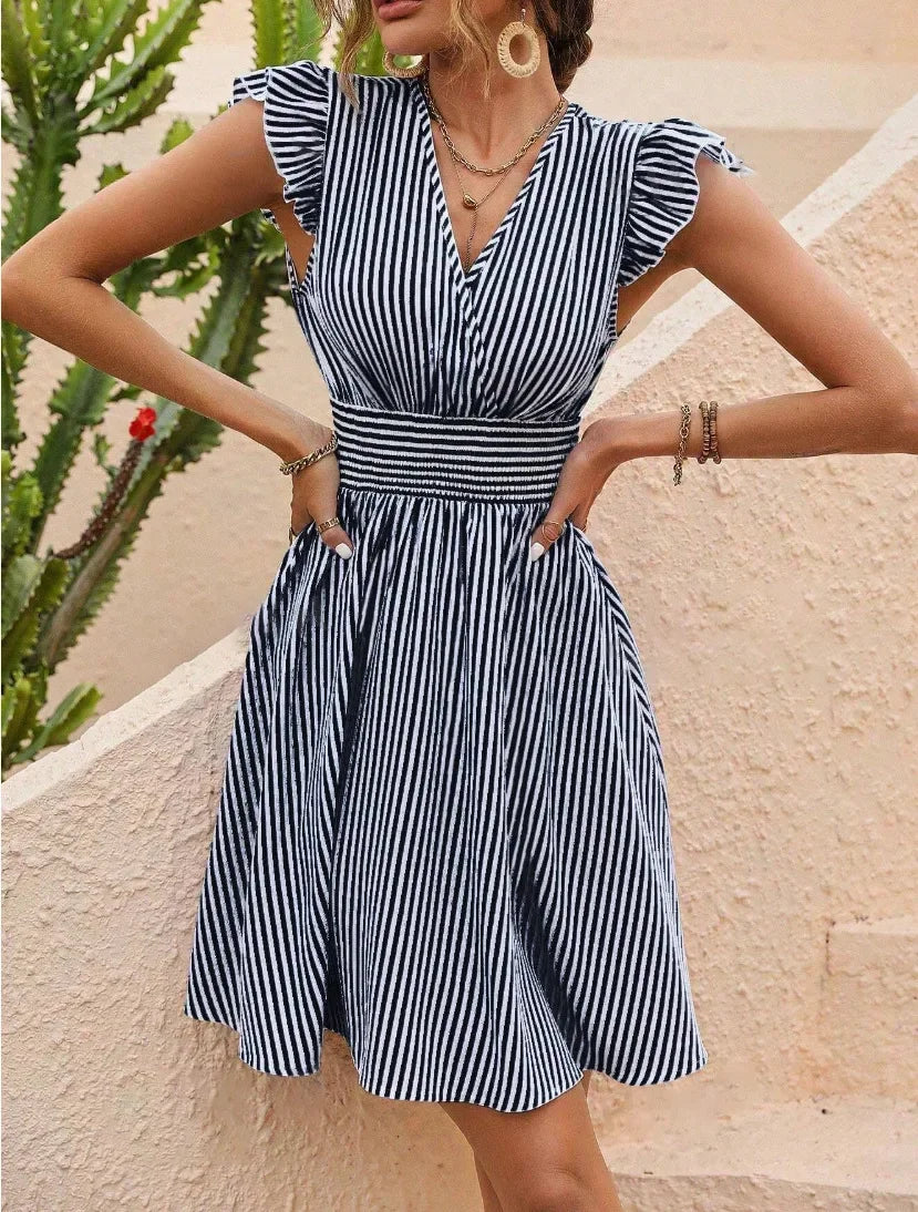 Colorful Horizontal Beach Dress
