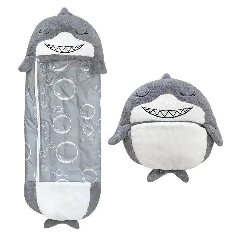 Cozy Kids Sleep Bag with Plush Toy
