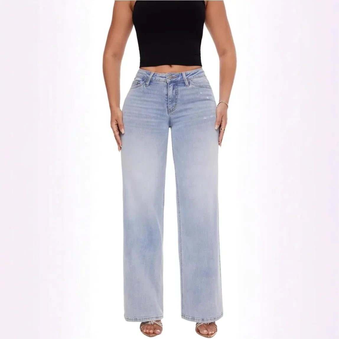 Comfortable Loose Fit Women's Jeans