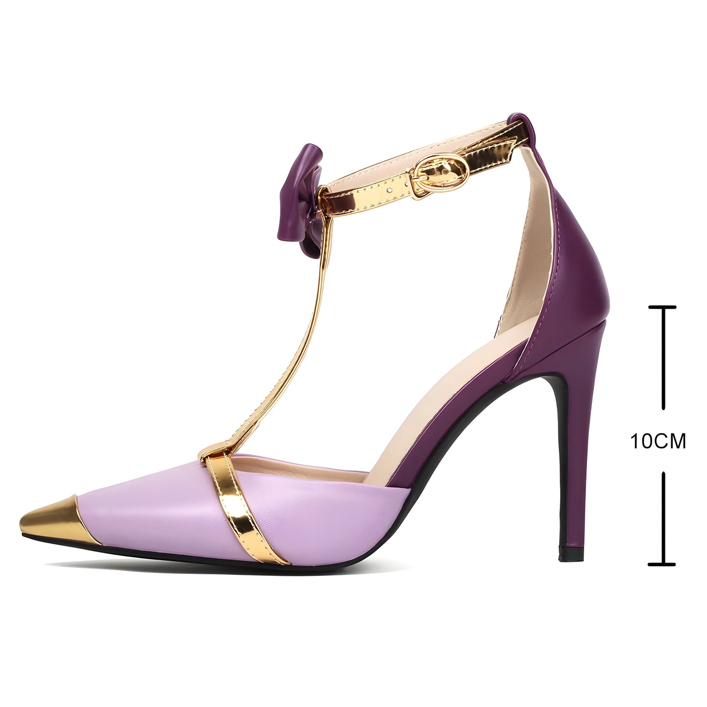 Elegant Buckle High Heel Shoes