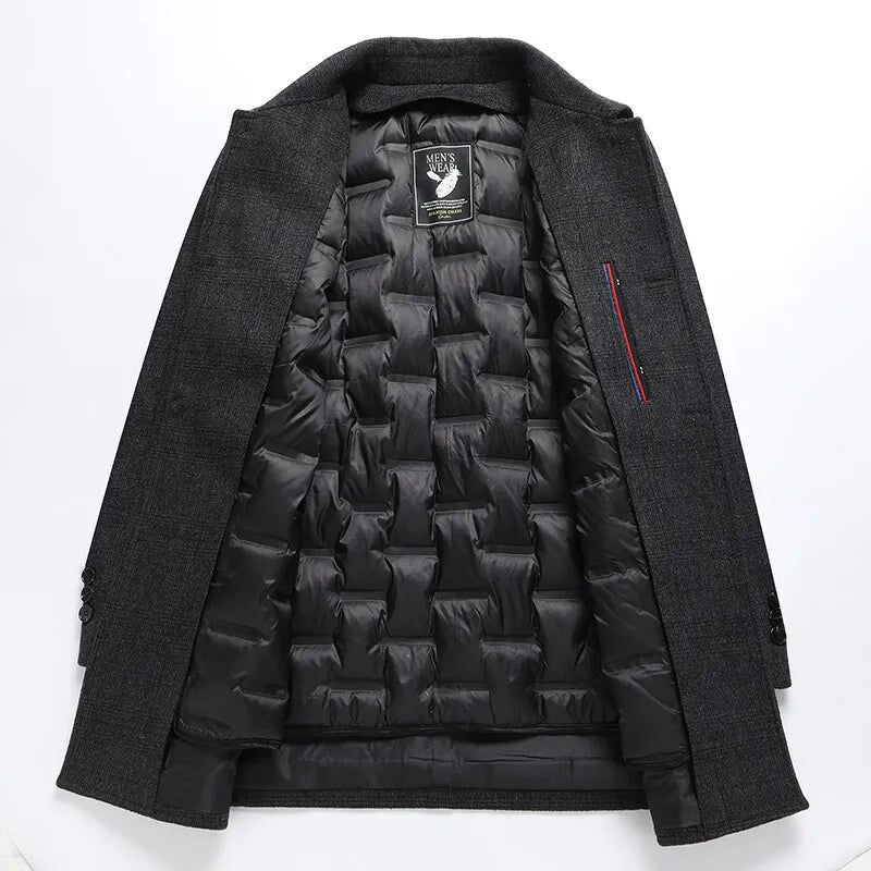 Warm Winter Short Trench Coat