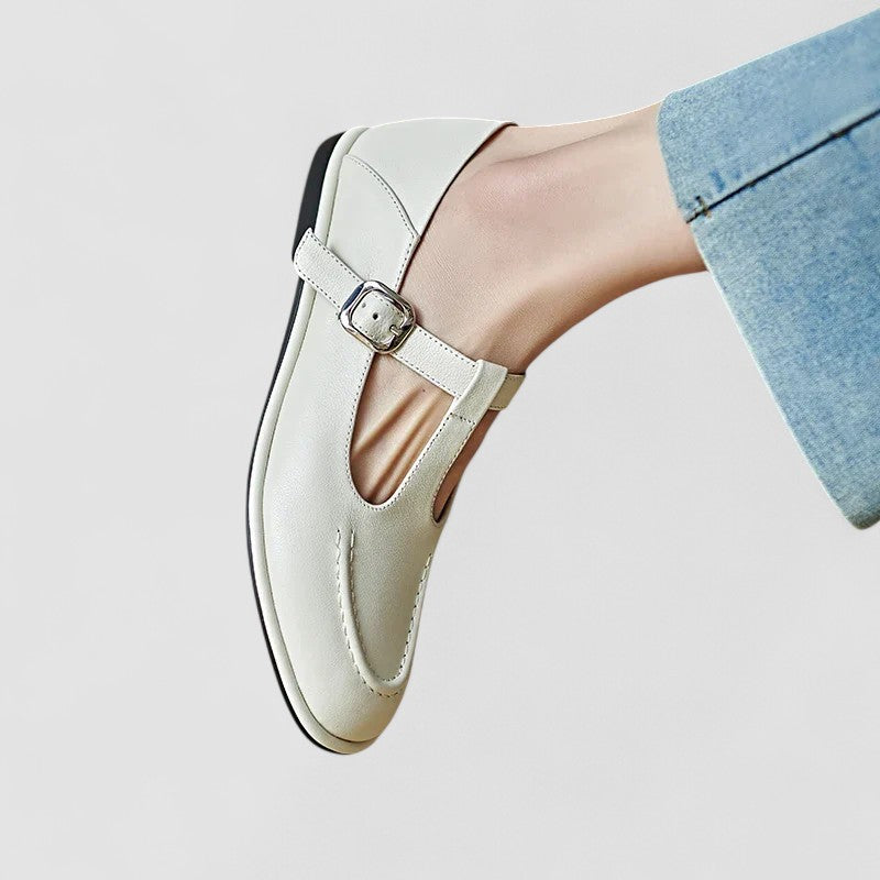 Comfortable Arch Support Low Heel Shoes