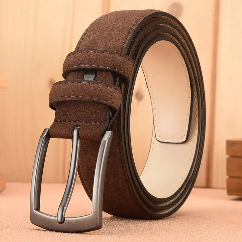 Comfortable Leather Belt for Men - Adjustable Daily Wear