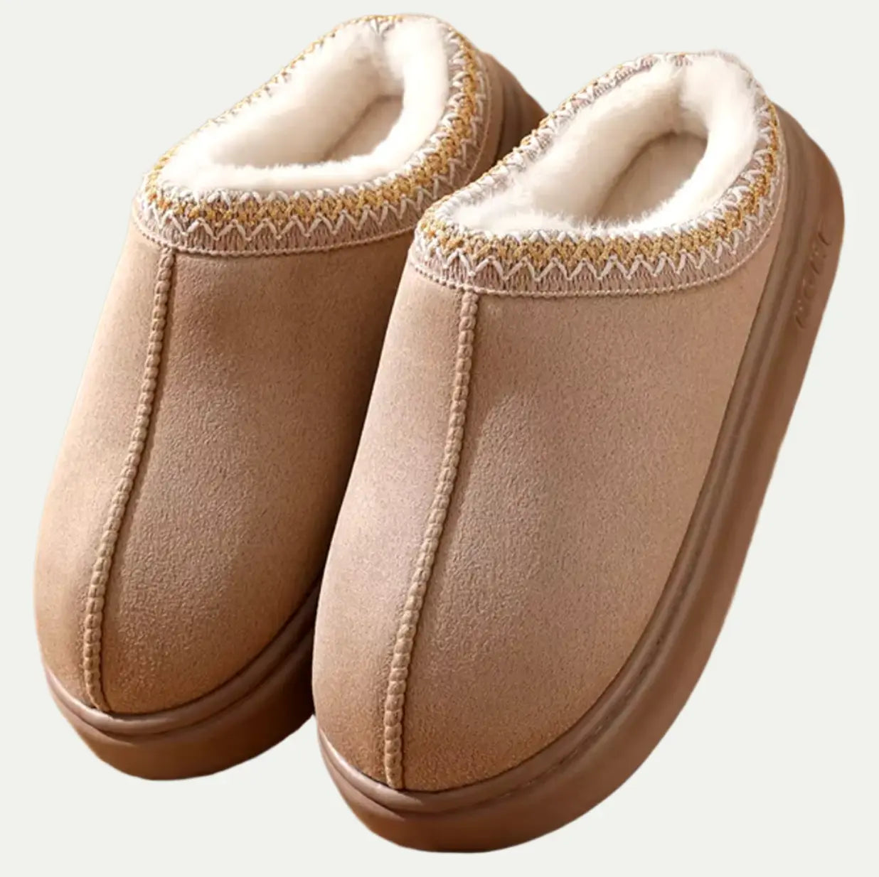 Soft Leather Slippers for Women - Warm & Stylish Fit