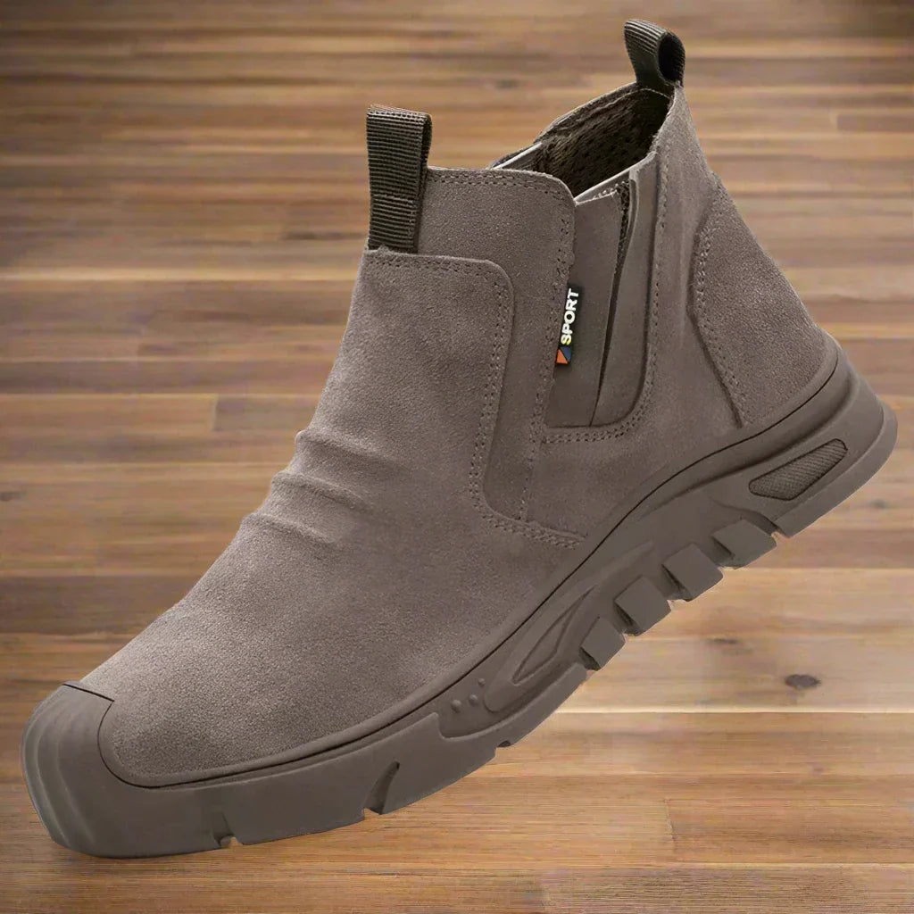 Men's Slip On Boots Comfortable Elastic Sides