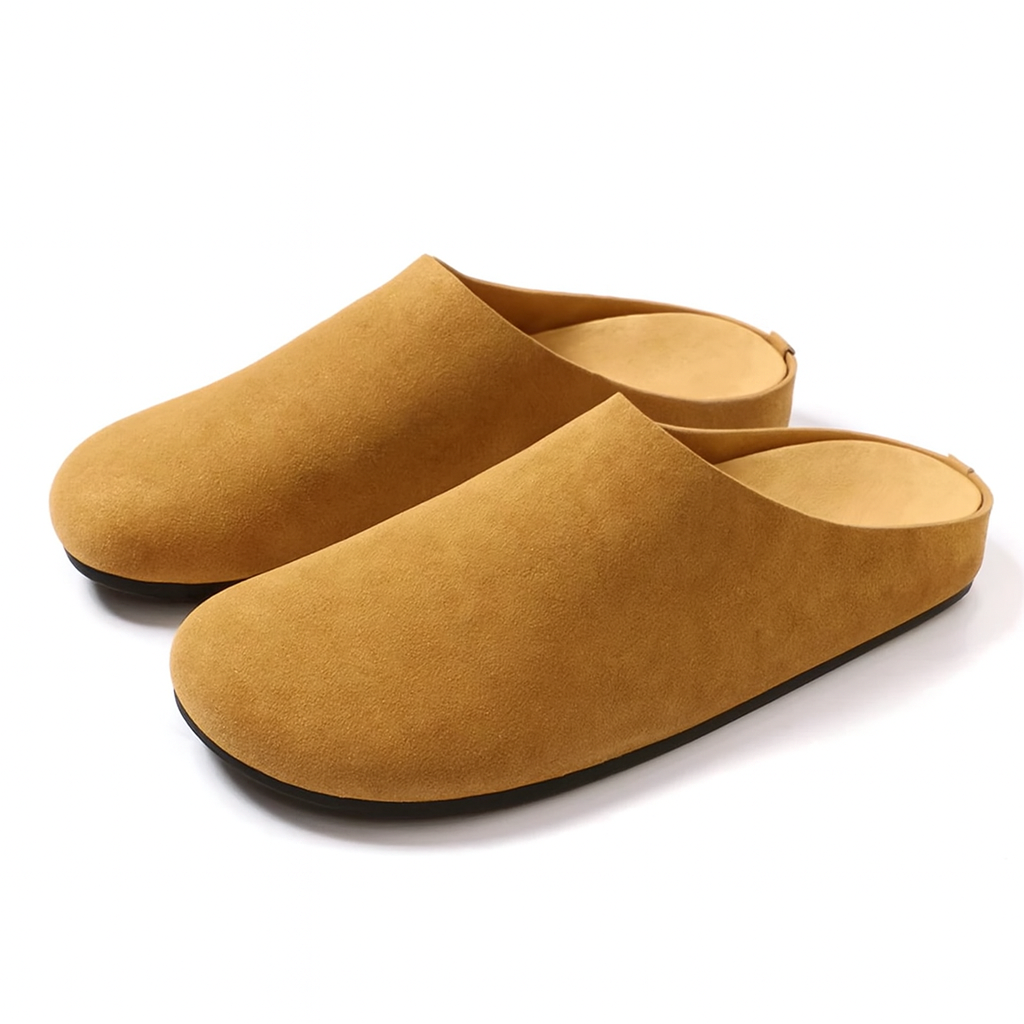 Luxurious Suede Clogs for Women - Elegant Slip On Shoes