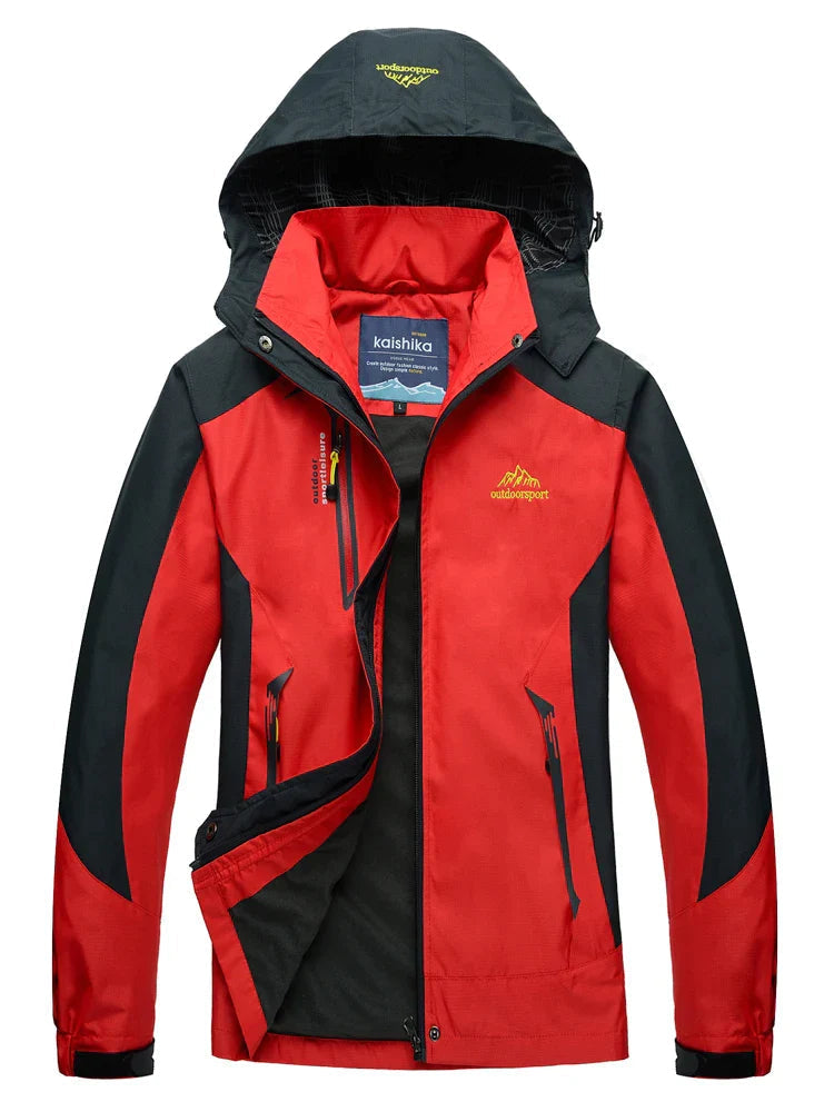 Waterproof Women's Rain Coat with Adjustable Hood