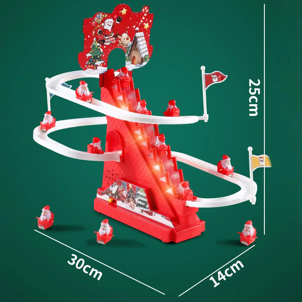 Fun Animated Christmas Ladder Decoration - Olytrend