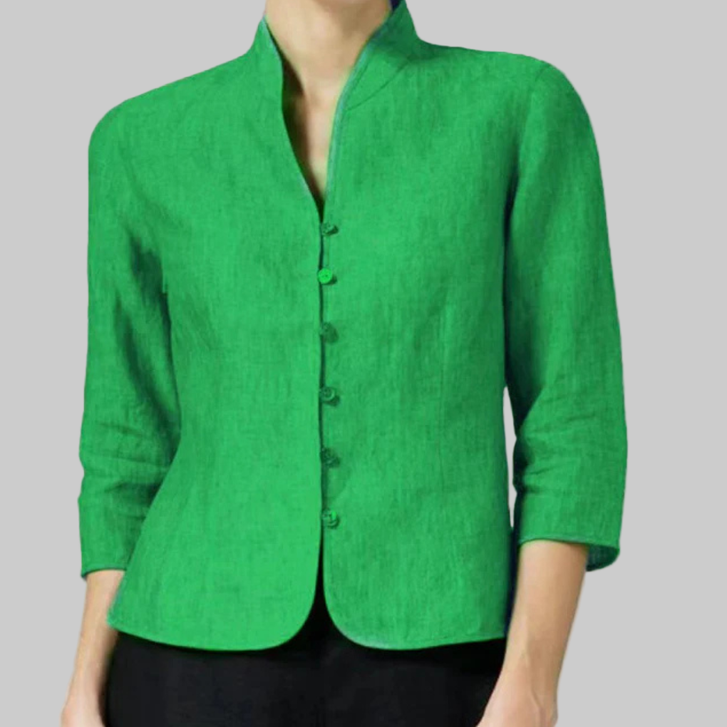 Classic Fit Women's Blouse with Elegant Style