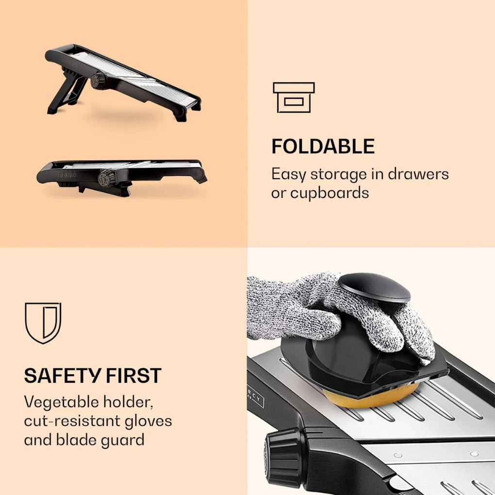 Protective Mandoline Slicer Guard Set