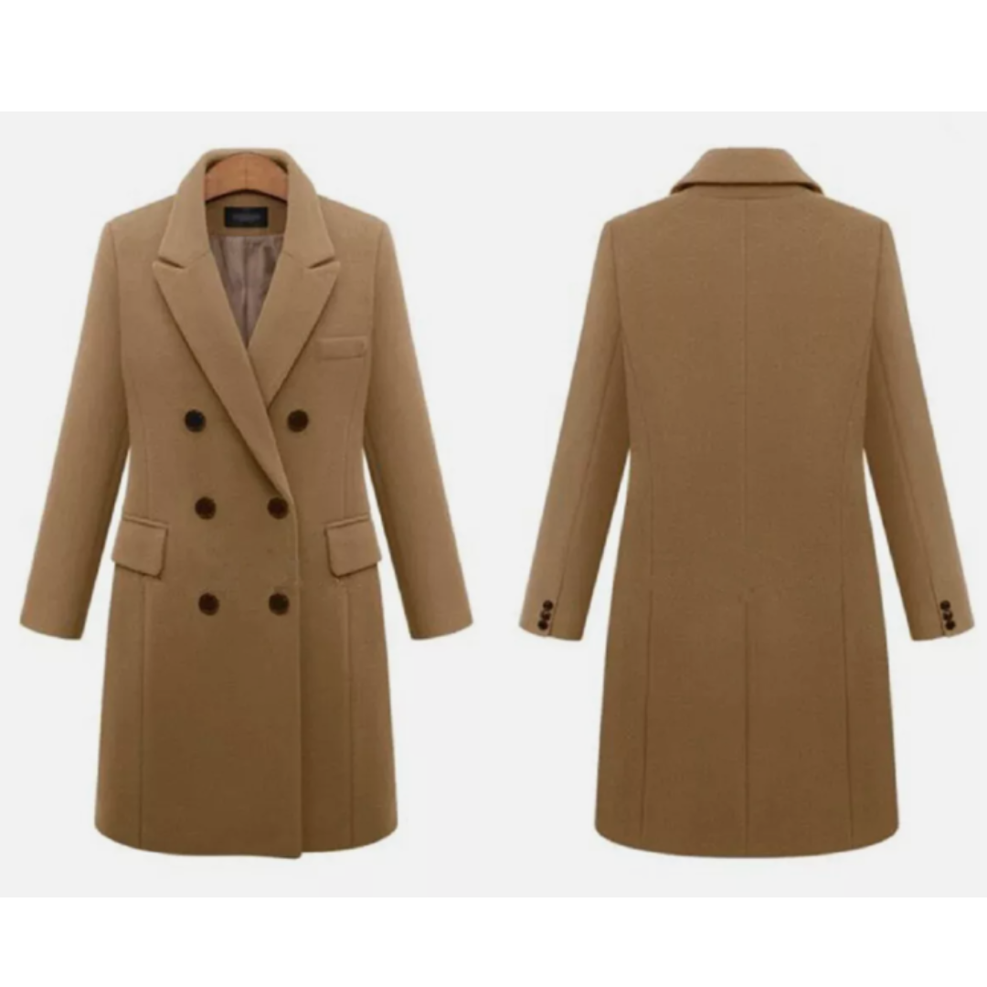 Stylish Women's Warm Double Coat