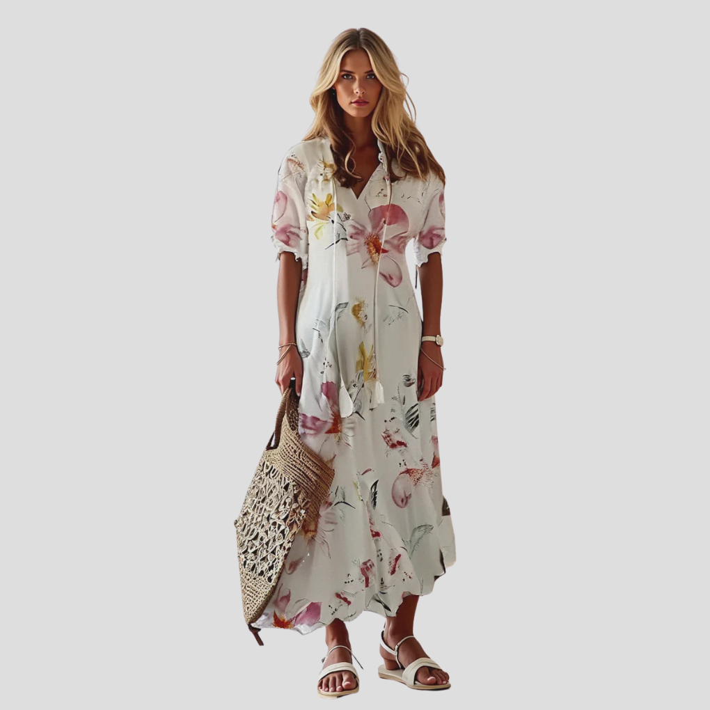 Flowy Long Sundress for Women