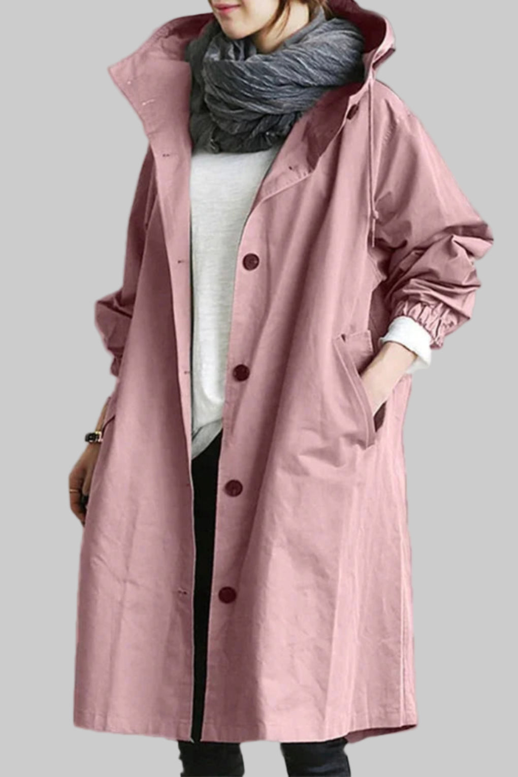Waterproof Women's Coat – Stylish Wet Weather Jacket
