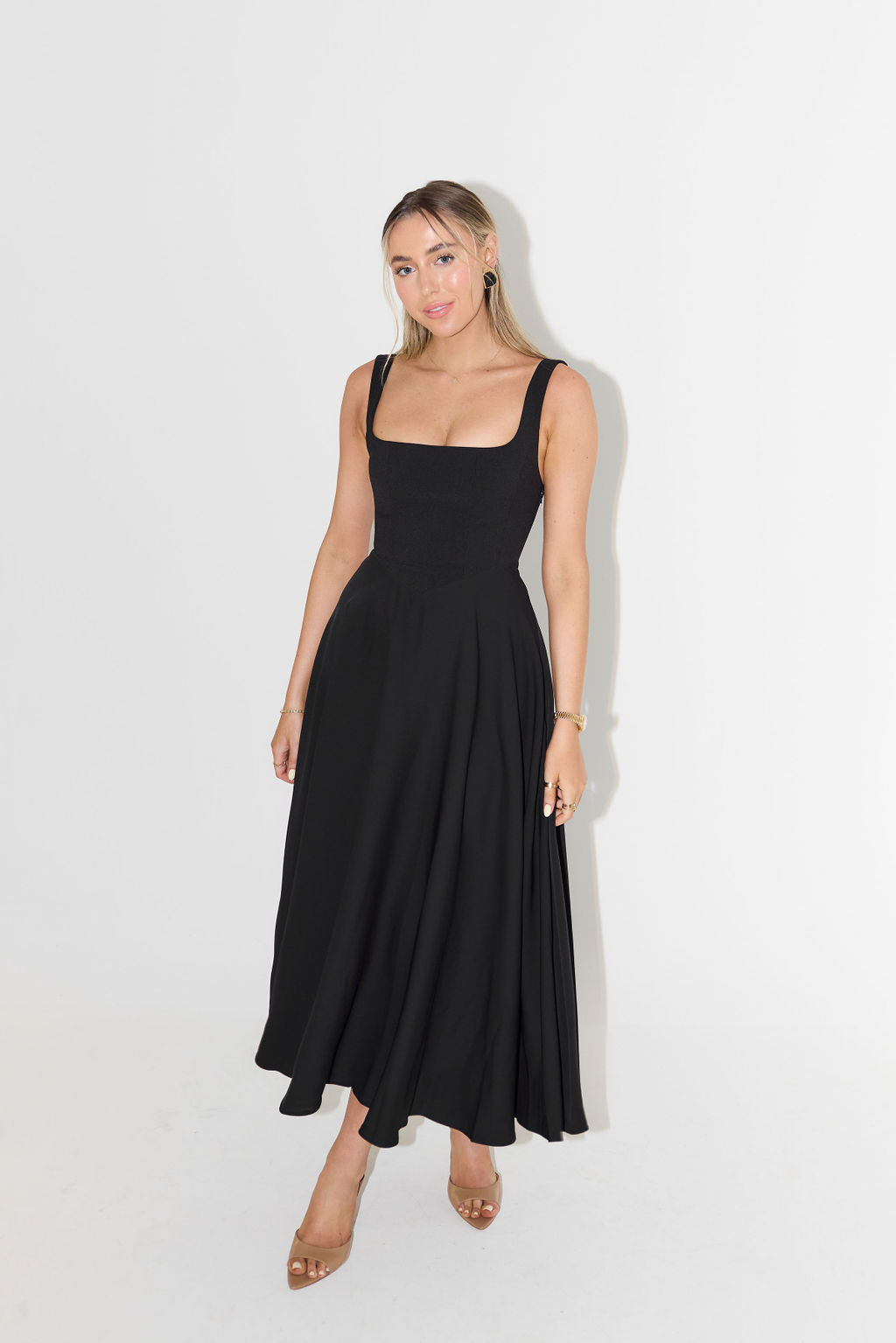 Classic Sleeveless A-Line Dress for Women
