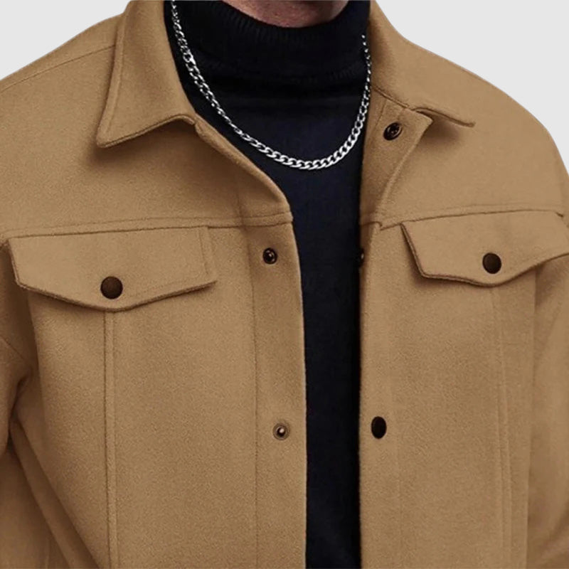 Classic Fit Casual Shirt Jacket