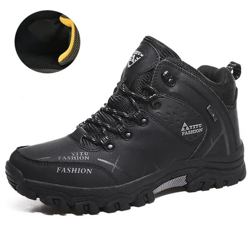 Insulated Mens Hiking Boots - Waterproof and Warm