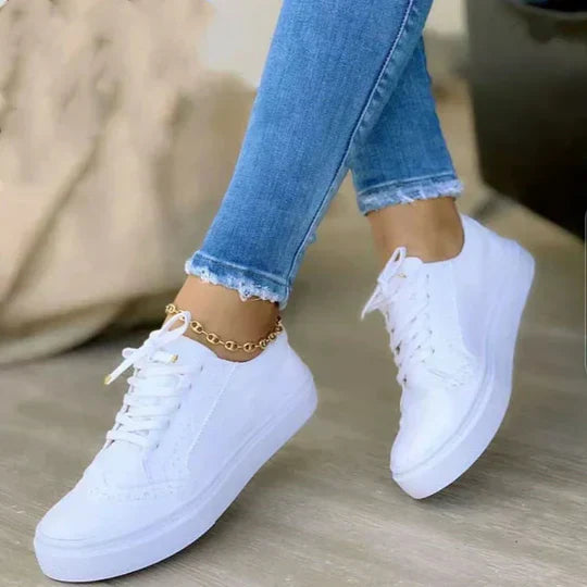 Fashionable Tie-Up Women's Shoes